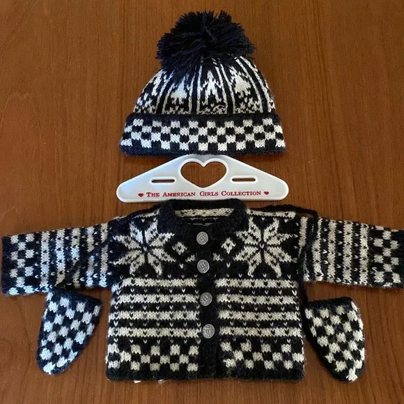 Vintage American Girl Kirsten Winter Woolen Set - Picture 10 of 12